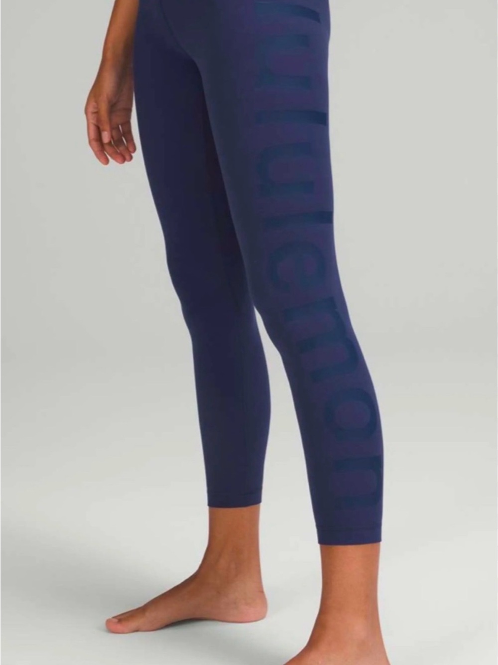 Lululemon High-Waist Navy Blue Leggings size 0